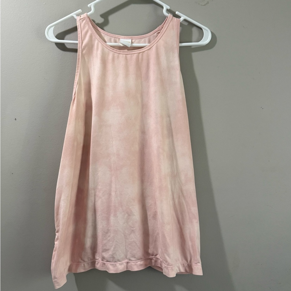 Lole Light Pink Tie-Dye Tank Top